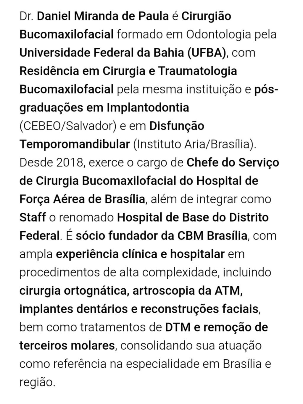 Instagram post from cbm.brasilia. This post is in position 1.